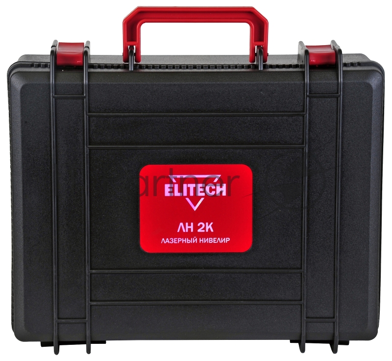 Нивелир лазерн. Elitech ЛН 2К 2кл.лаз. 635нм цв.луч. красный 2луч. (201468)