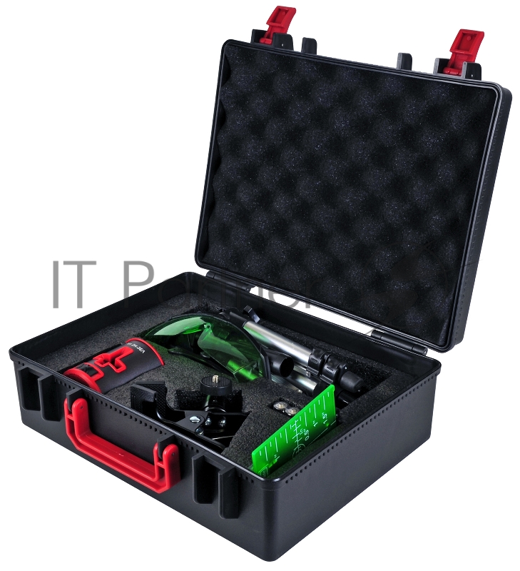 Нивелир лазерн. Elitech ЛН 2К-ЗЕЛ 2кл.лаз. 510нм цв.луч. зеленый 2луч. (201470)