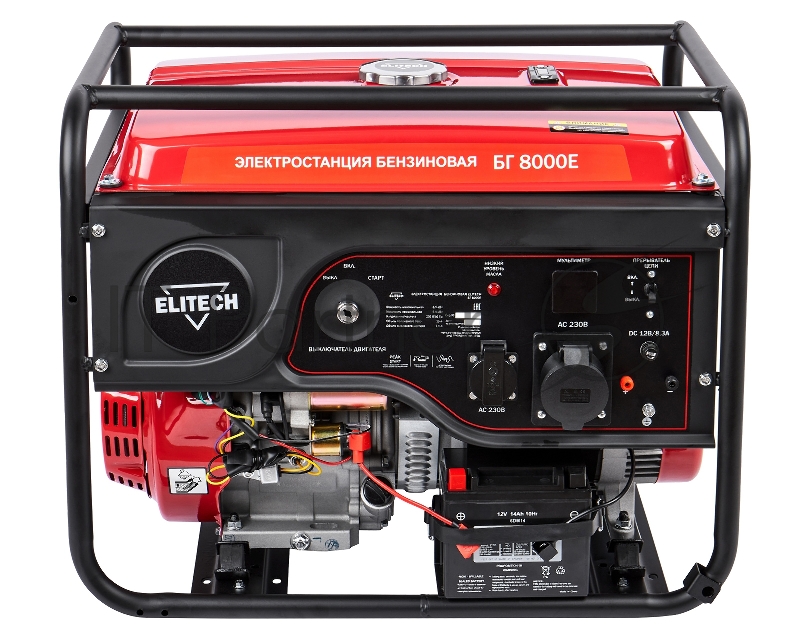 Генератор Elitech БГ 8000Е 6.5кВт