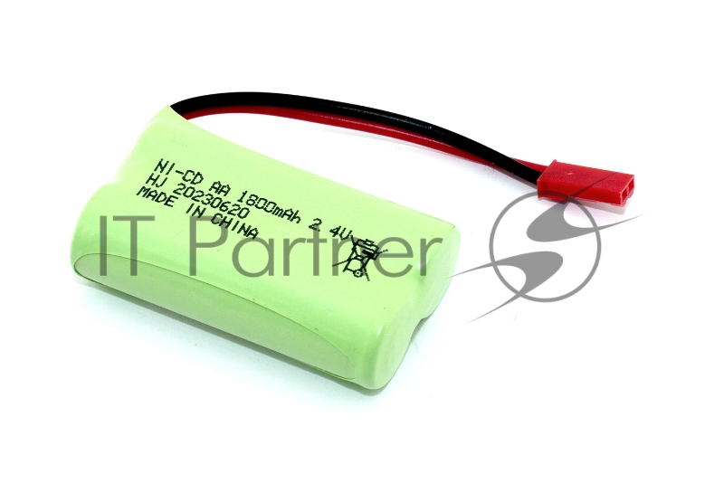 Аккумулятор Ni-Cd 2.4V 1800mah AA Flatpack разъем JST plug