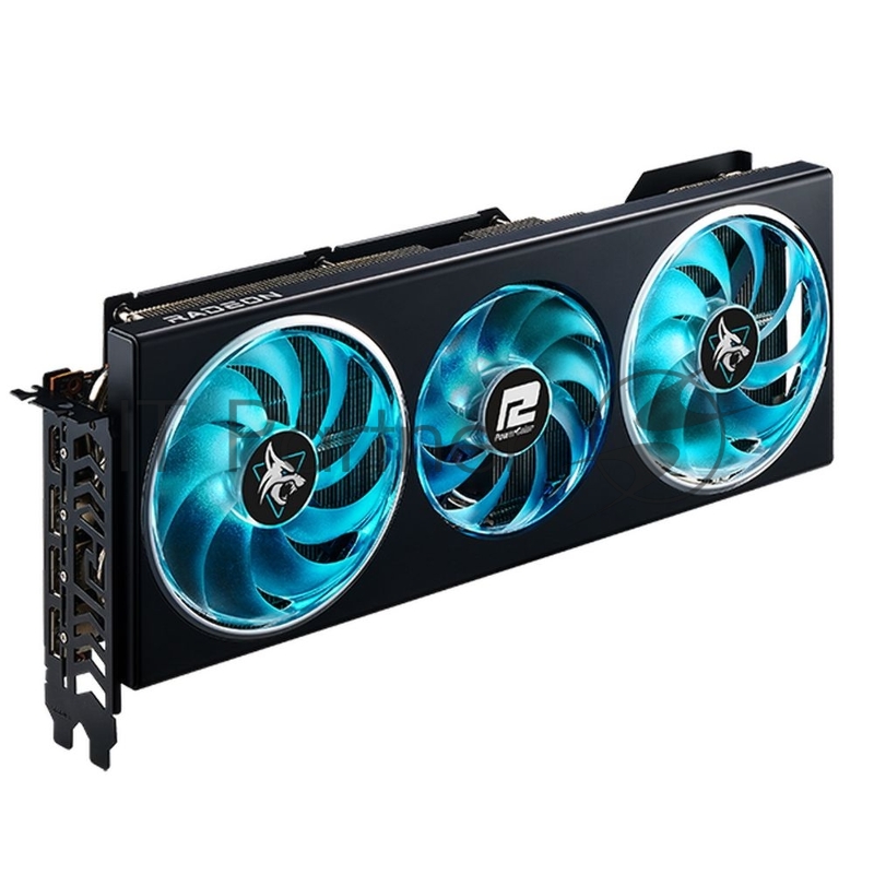 Видеокарта PowerColor PCI-E 4.0 RX7700XT 12G-L/OC AMD Radeon RX 7700XT 12288Mb 192 GDDR6 2226/18000 HDMIx1 DPx3 HDCP Ret