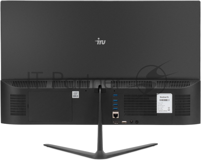 Моноблок IRU P231 23.8 Full HD Cel N4020 (1.1) 8Gb SSD256Gb Windows 11 Professional GbitEth WiFi BT 120W Cam черный 1920x1080