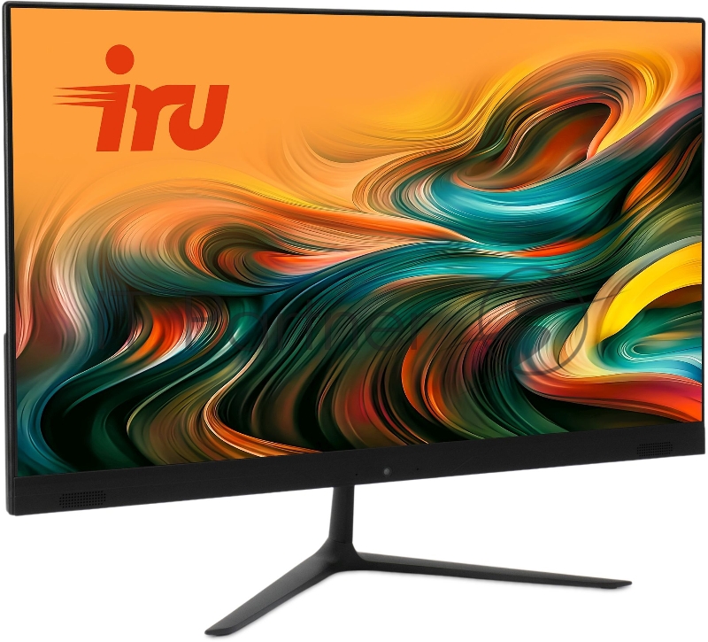 Моноблок IRU P231 23.8 Full HD Cel N4020 (1.1) 8Gb SSD256Gb Windows 11 Professional GbitEth WiFi BT 120W Cam черный 1920x1080