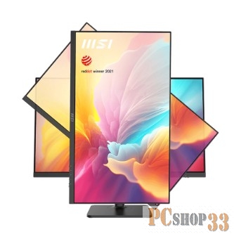 Монитор MSI 27 Modern MD272QXP черный IPS LED 1ms 16:9 HDMI M/M матовая HAS Piv 400cd 178гр/178гр 2560x1440 100Hz DP WQ USB 5.85кг