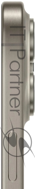 Смартфон Apple A3104 iPhone 15 Pro 256Gb титан моноблок 3G 4G 2Sim 6.1 1179x2556 iOS 17 48Mpix 802.11 a/b/g/n/ac/ax NFC GPS Protect