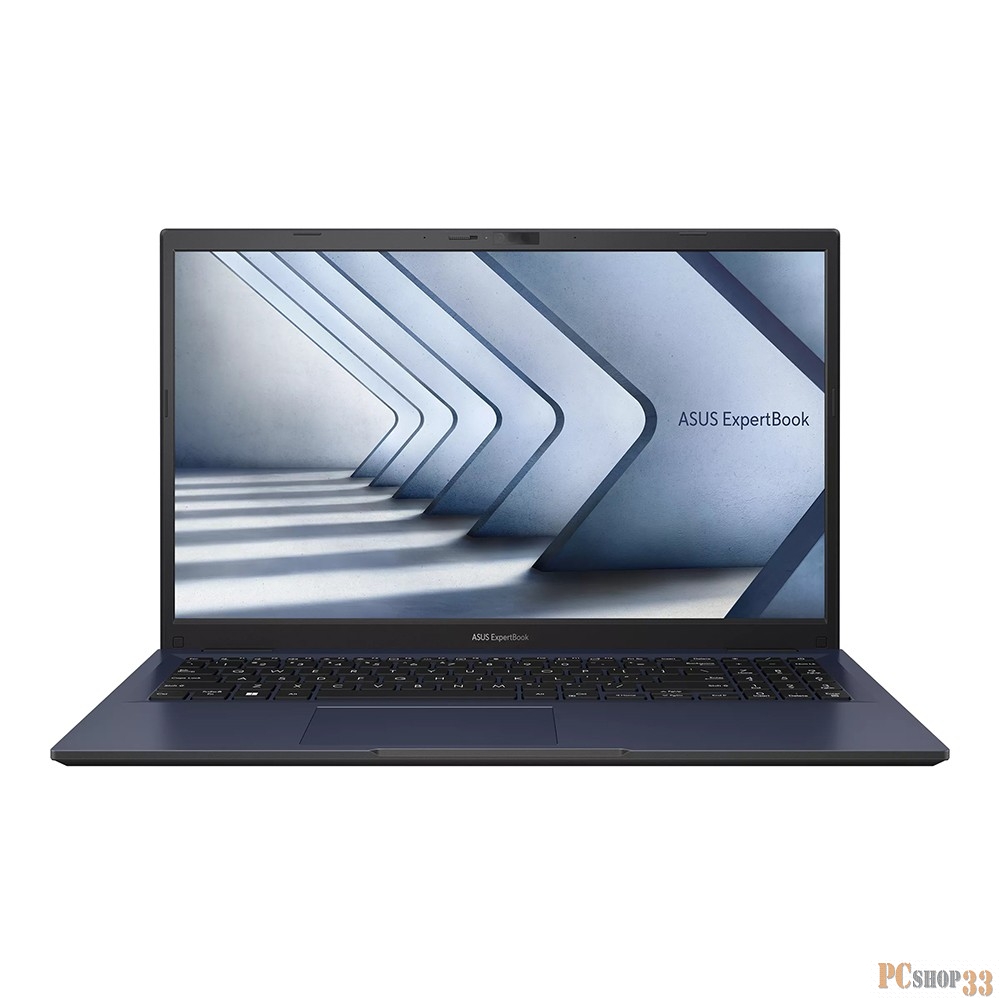 Ноутбук Asus ExpertBook B1 B1502CGA-BQ0518 Core i3 N305 8Gb SSD256Gb Intel UHD Graphics 15.6 IPS FHD (1920x1080) noOS black WiFi BT Cam (90NX0621-M00KX0)