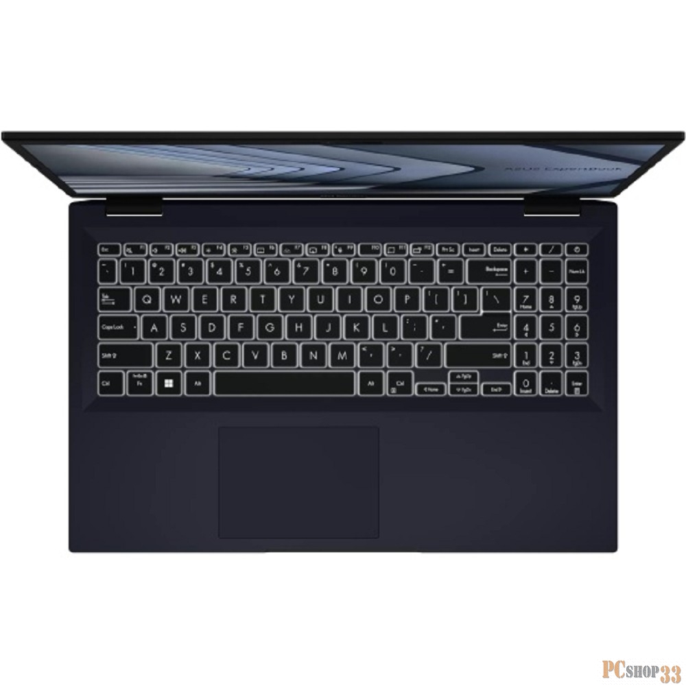 Ноутбук Asus ExpertBook B1 B1502CVA-BQ0548 Core i5 1335U 8Gb SSD512Gb Intel UHD Graphics 15.6 IPS FHD (1920x1080) noOS black WiFi BT Cam (90NX06X1-M00LH0)