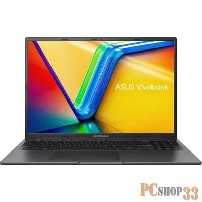Ноутбук Asus VivoBook 16X K3605ZF-MB243 Core i5 12500H 16Gb SSD512Gb NVIDIA GeForce RTX 2050 4Gb 16 IPS WUXGA (1920x1200) noOS black WiFi BT Cam (90NB11E1-M009T0)