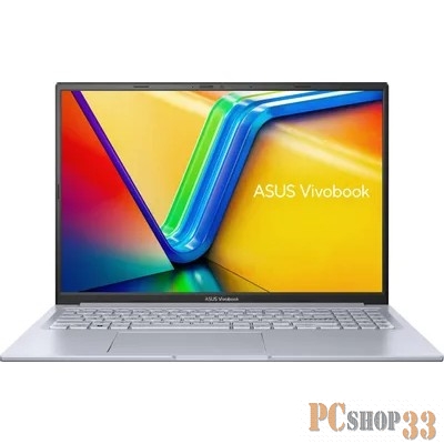 Ноутбук Asus VivoBook 16X K3605ZF-MB244 Core i5 12500H 16Gb SSD512Gb NVIDIA GeForce RTX 2050 4Gb 16 IPS WUXGA (1920x1200) noOS silver WiFi BT Cam (90NB11E2-M009U0)