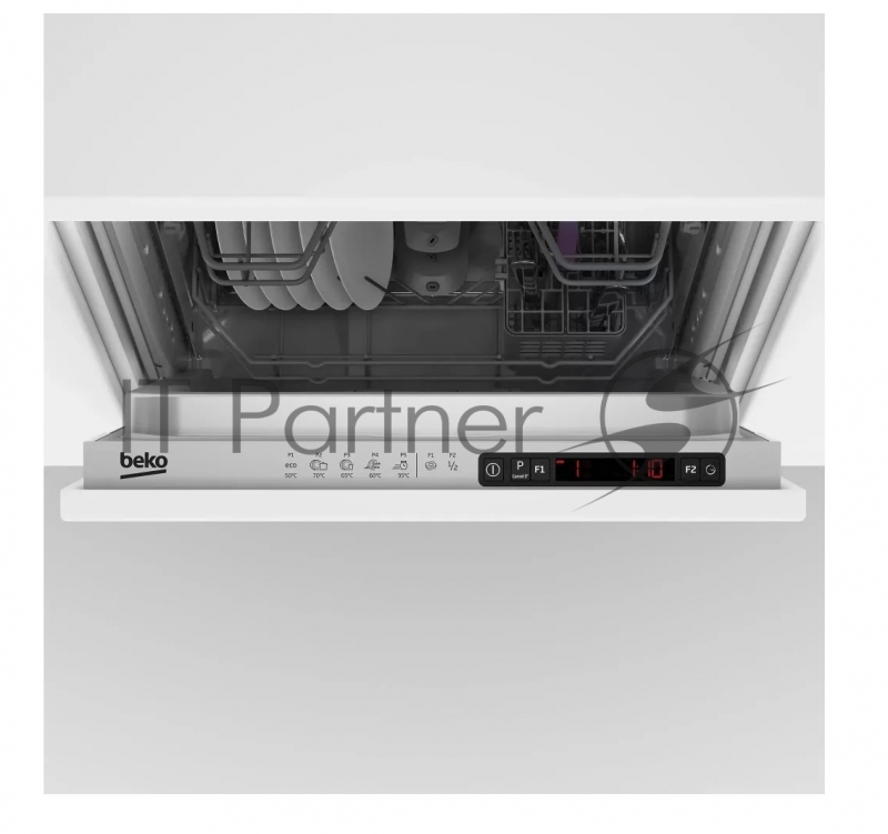 Посудомоечная машина встраив. Beko BDIS15060 полноразмерная нержавеющая сталь