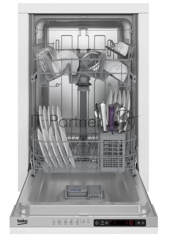 Посудомоечная машина встраив. Beko BDIS15060 полноразмерная нержавеющая сталь