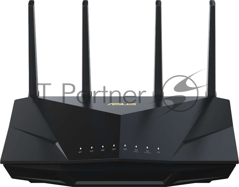 Маршрутизатор Asus RT-AX5400 AX5400 10/100/1000 компл.:устройство/крепления/ад черный (упак.:1шт)