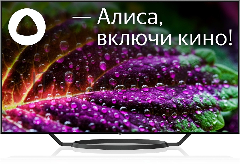 Телевизор OLED BBK 65 65LED-9201/UTS2C Яндекс.ТВ черный 4K Ultra HD 60Hz DVB-T2 DVB-C DVB-S2 USB WiFi Smart TV
