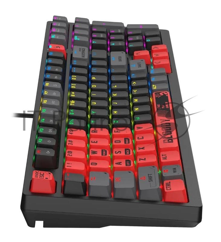 Клавиатура A4Tech Bloody S98 механическая красный USB for gamer LED (S98 RED)