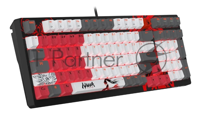 Клавиатура A4Tech Bloody S98 механическая черный USB for gamer LED (S98 BLACK)