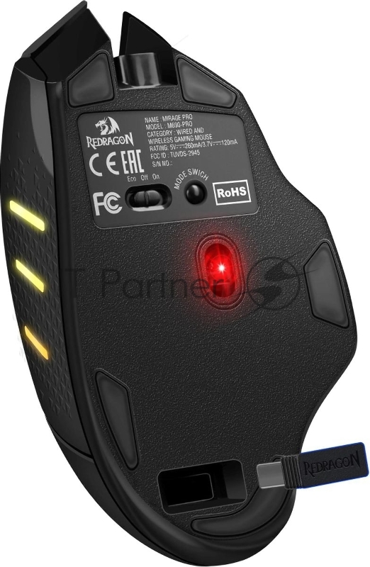 Мышка REDRAGON USB GAMING WRL MIRAGE PRO RGB 71432