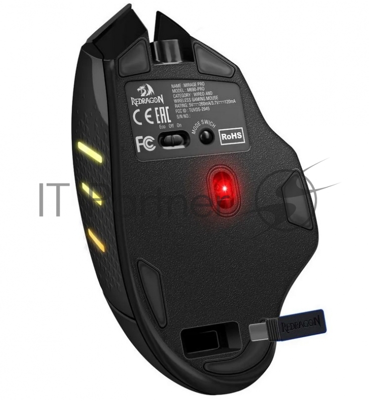 Мышка REDRAGON USB GAMING WRL MIRAGE PRO RGB 71432