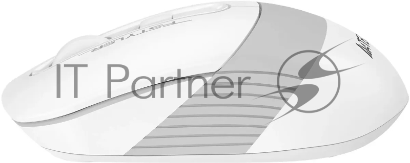 Мышь A4Tech Fstyler FG10CS Air белый/серый оптическая (2000dpi) silent беспроводная USB для ноутбука (4but)
