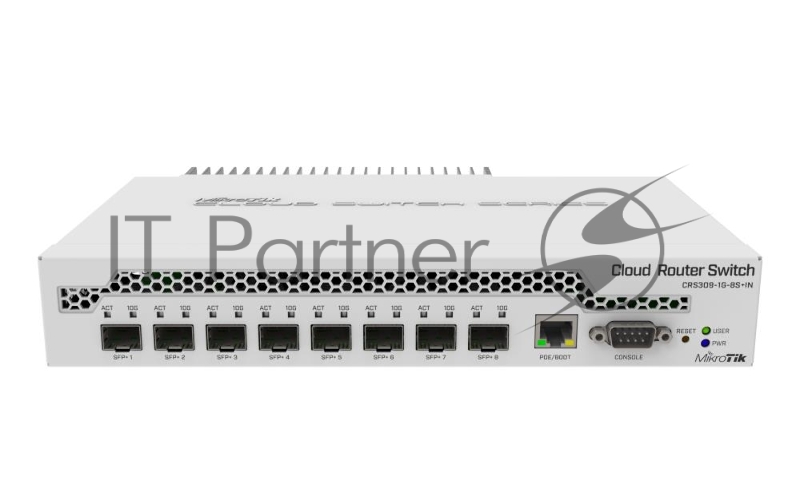 Коммутатор 8PORT SFP+ CRS309-1G-8S+IN MIKROTIK