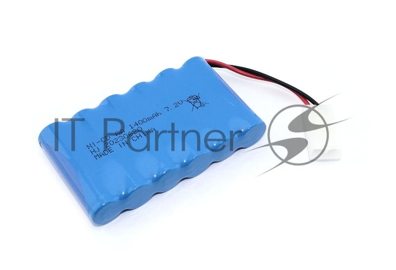 Аккумулятор Ni-Cd 7.2V 1400 mAh AA Flatpack разъем KET-2P