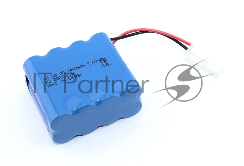 Аккумулятор Ni-Cd 9.6V 1400 mAh AA Row разъем 5559 (4+4)