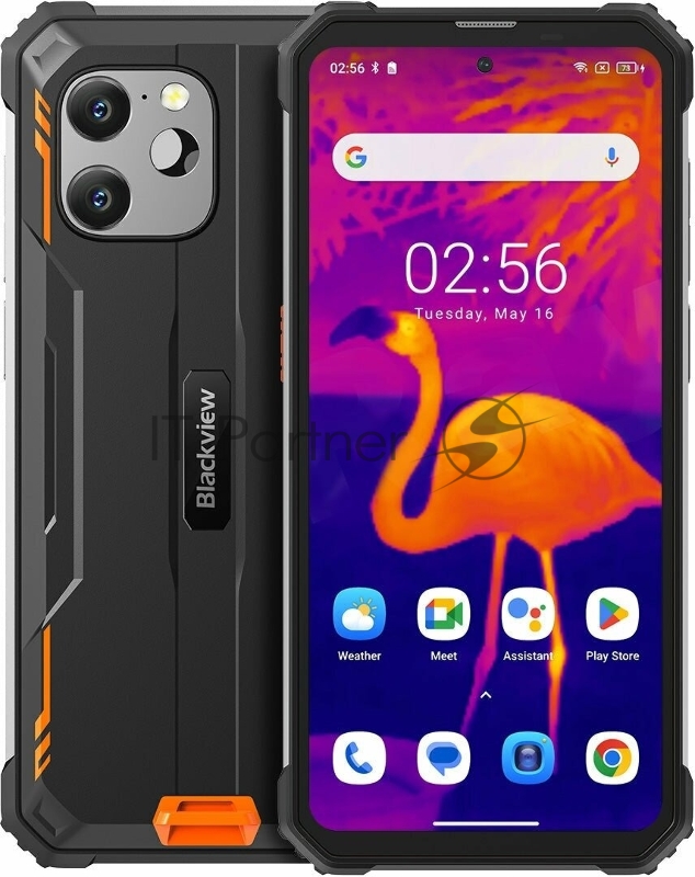 Мобильный телефон BV8900 8/256GB ORANGE BLACKVIEW