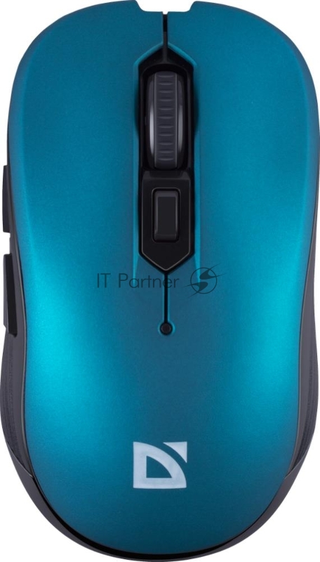 Мышка DEFENDER USB OPTICAL WRL GASSA MM-105 TURQUOISE