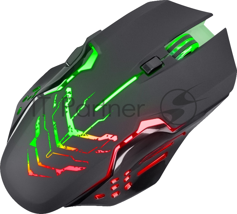 Мышка DEFENDER USB GAMING WRL KATANA GM-511 BLACK