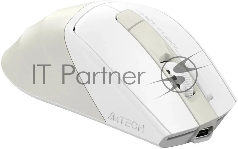 Мышь A4Tech Fstyler FB45CS Air бежевый оптическая (2000dpi) silent беспроводная BT/Radio USB (7but)