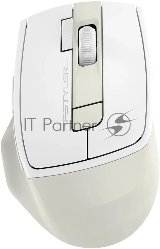 Мышь A4Tech Fstyler FB45CS Air бежевый оптическая (2000dpi) silent беспроводная BT/Radio USB (7but)
