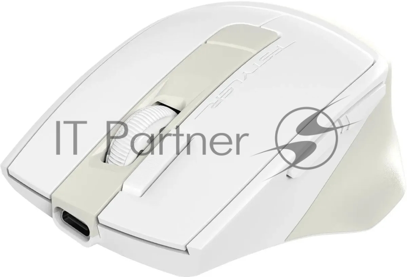 Мышь A4Tech Fstyler FG45CS Air бежевый оптическая (2000dpi) silent беспроводная USB для ноутбука (7but)