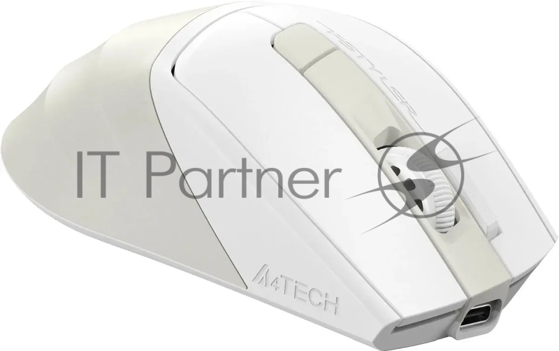 Мышь A4Tech Fstyler FG45CS Air бежевый оптическая (2000dpi) silent беспроводная USB для ноутбука (7but)