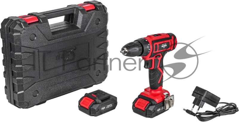 Дрель-шуруповерт Elitech ДА 122СЛ аккум. патрон:быстрозажимной (кейс в комплекте) (E2201.015.01)
