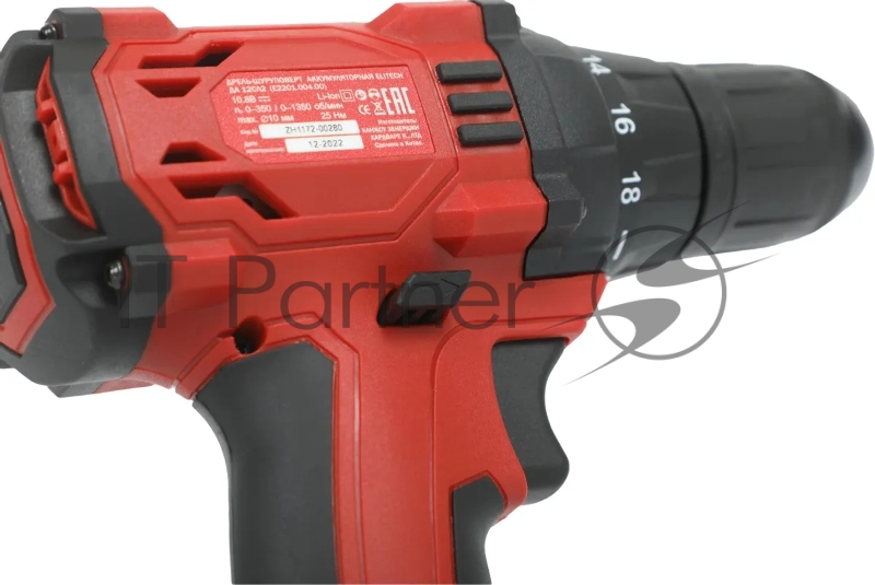 Дрель-шуруповерт Elitech ДА 12СЛ2 (Е2201.004.02) аккум. патрон:быстрозажимной (кейс в комплекте) (191612)