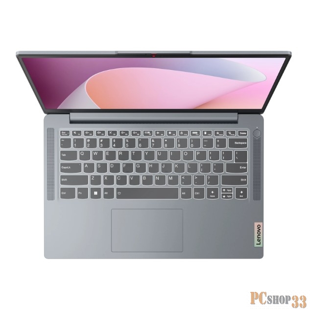 Ноутбук LENOVO IdeaPad 3 Slim 14ABR8 14 1920x1080/AMD Ryzen 7 7730U/RAM 8Гб/SSD 512Гб/AMD Radeon Graphics/ENG|RUS/DOS/серый/1.37 кг 82XL005NPS