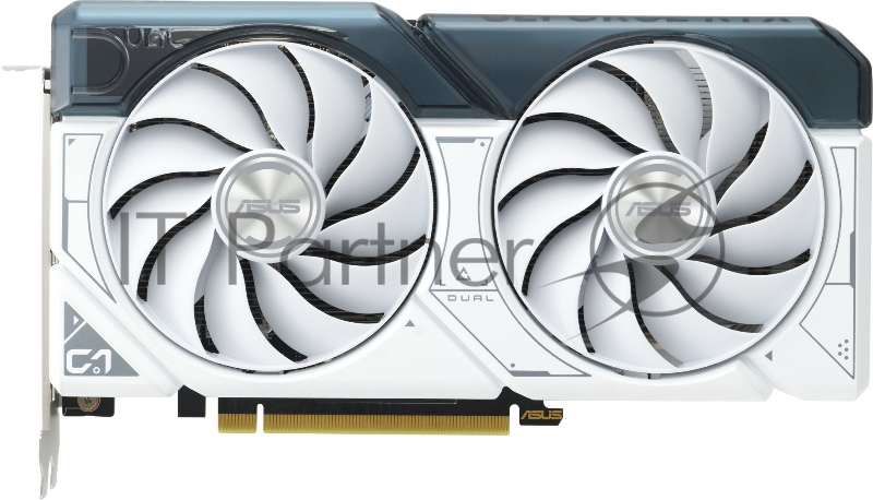Видеокарта Asus PCI-E 4.0 DUAL-RTX4060-O8G-WHITE NVIDIA GeForce RTX 4060 8192Mb 128 GDDR6 2505/17000 HDMIx1 DPx3 HDCP Ret