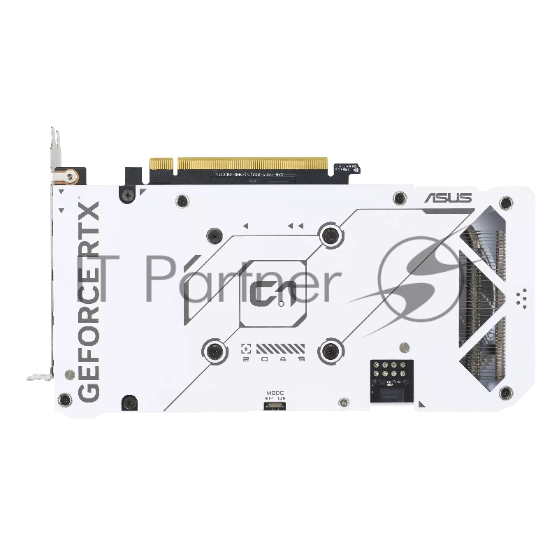 Видеокарта Asus PCI-E 4.0 DUAL-RTX4060-O8G-WHITE NVIDIA GeForce RTX 4060 8192Mb 128 GDDR6 2505/17000 HDMIx1 DPx3 HDCP Ret