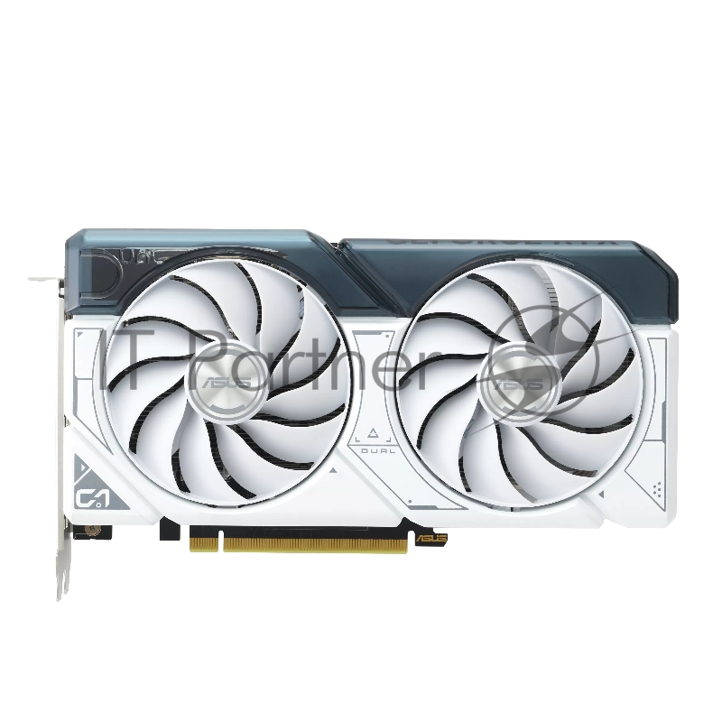 Видеокарта Asus PCI-E 4.0 DUAL-RTX4060-O8G-WHITE NVIDIA GeForce RTX 4060 8192Mb 128 GDDR6 2505/17000 HDMIx1 DPx3 HDCP Ret