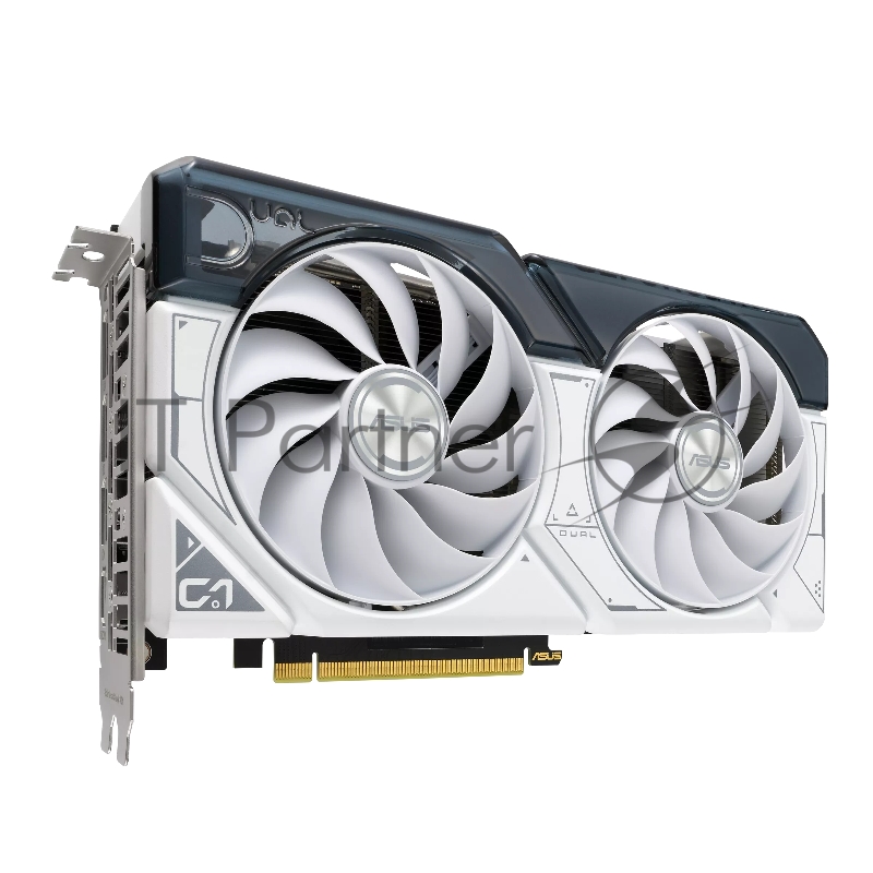 Видеокарта Asus PCI-E 4.0 DUAL-RTX4060-O8G-WHITE NVIDIA GeForce RTX 4060 8192Mb 128 GDDR6 2505/17000 HDMIx1 DPx3 HDCP Ret