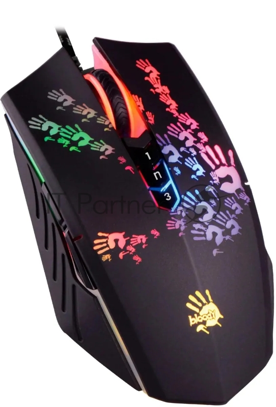 Мышь A4Tech Bloody A60A черный оптическая (6200dpi)