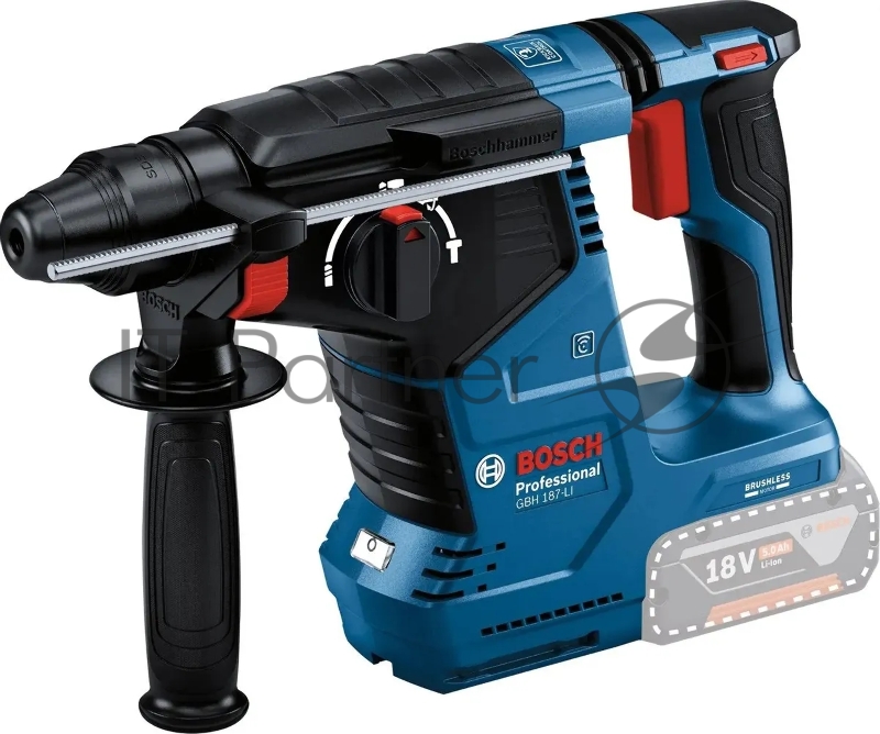 Перфоратор Bosch GBH 187-LI патрон:SDS-plus уд.:2.4Дж аккум.