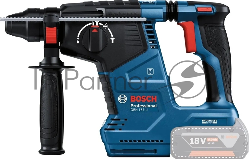 Перфоратор Bosch GBH 187-LI патрон:SDS-plus уд.:2.4Дж аккум.