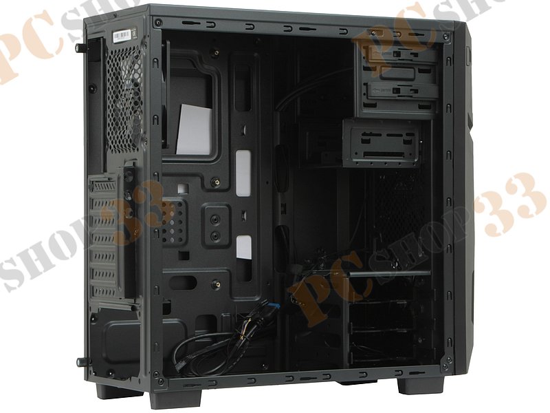 Корпус Miditower Zalman Z1 Neo, ATX, черный (без БП)