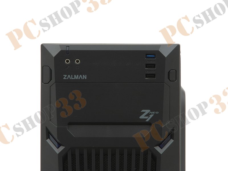Корпус Miditower Zalman Z1 Neo, ATX, черный (без БП)