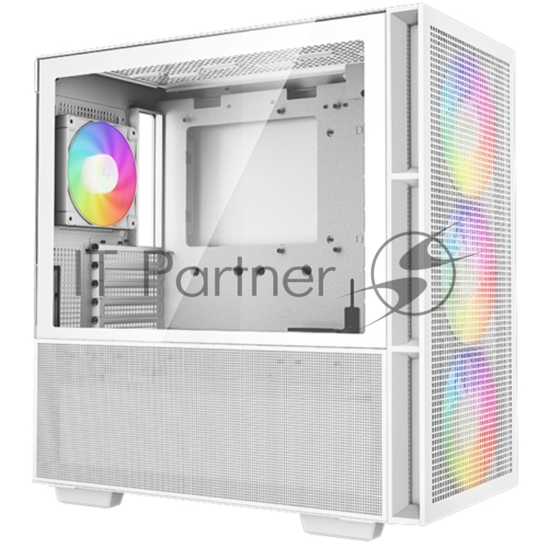 Корпус Deepcool CH560 WH без БП, боковое окно (закаленное стекло)