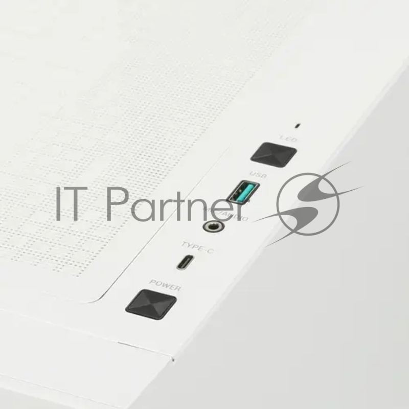 Корпус Deepcool CH560 WH без БП, боковое окно (закаленное стекло)