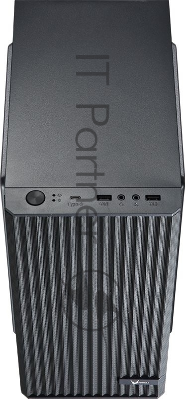 Корпус Formula Air Mesh G1 черный без БП mATX 1x80mm 2xUSB2.0 1xUSB3.1 audio bott PSU