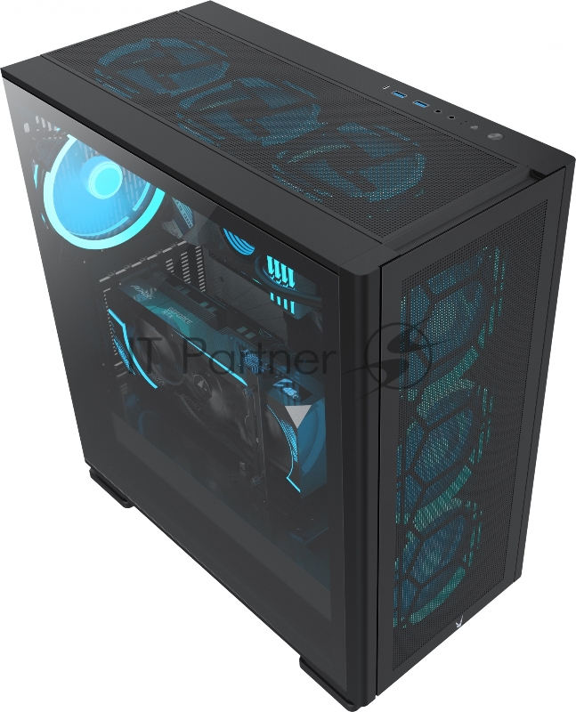 Корпус Formula Air Power G5 EX черный без БП ATX 4x120mm 2xUSB3.0 1xUSB3.1 audio bott PSU