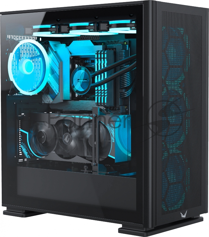 Корпус Formula Air Power G5 EX черный без БП ATX 4x120mm 2xUSB3.0 1xUSB3.1 audio bott PSU