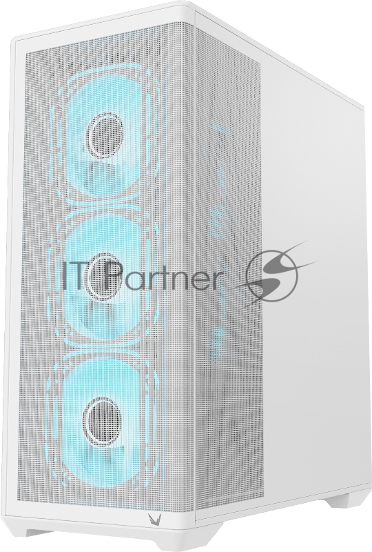 Корпус Formula Air Power G5 Plus белый без БП ATX 1x120mm 2xUSB2.0 1xUSB3.1 audio bott PSU